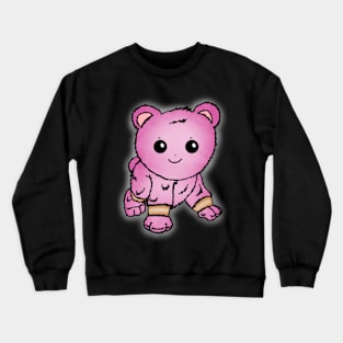 Cute Pink Baby Bear Crewneck Sweatshirt